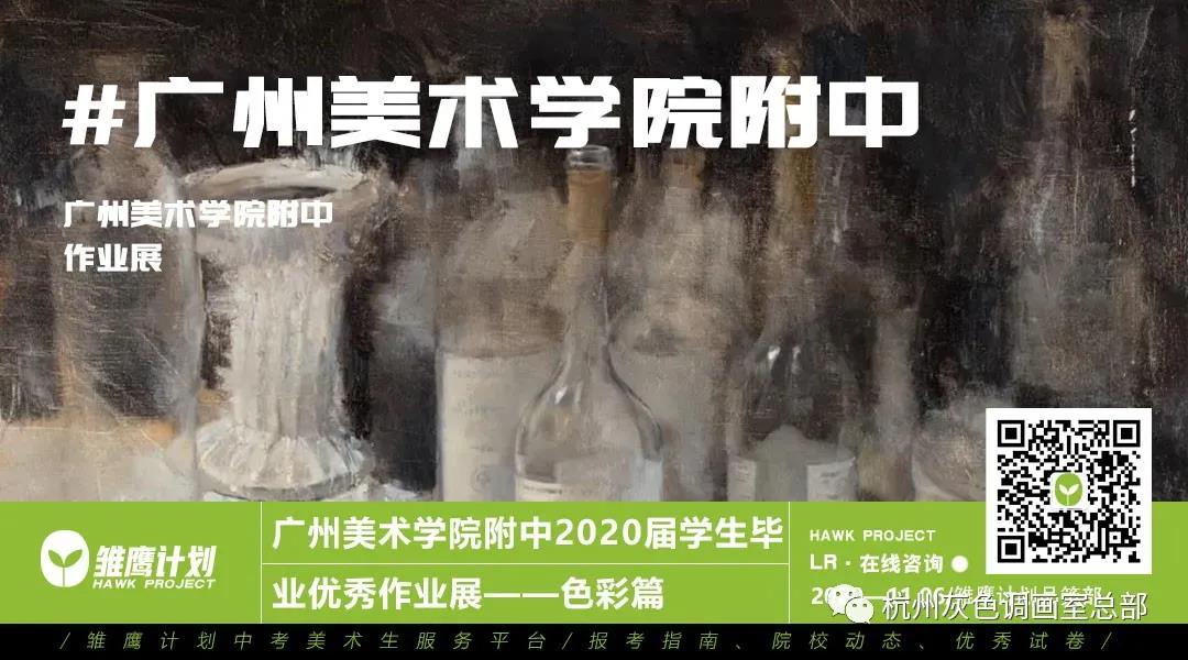 广州美术学院附中2020届学生毕业优秀作业展——色彩篇